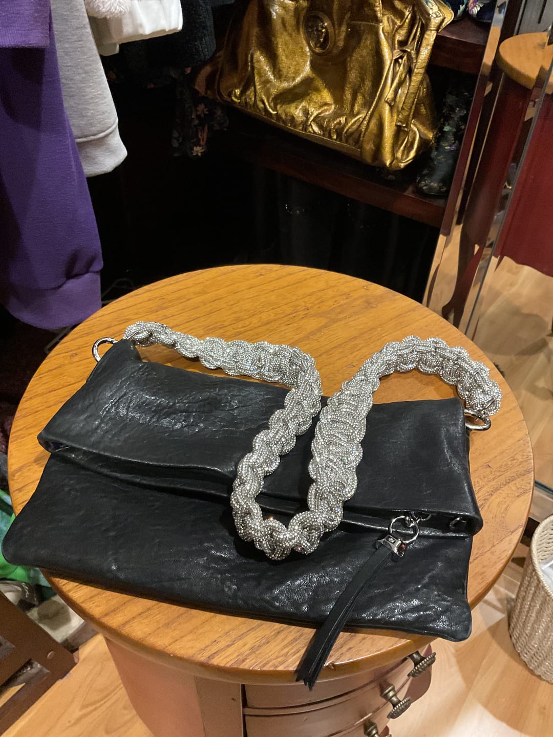 Customer photo review of TWIN STRAP - Crystal