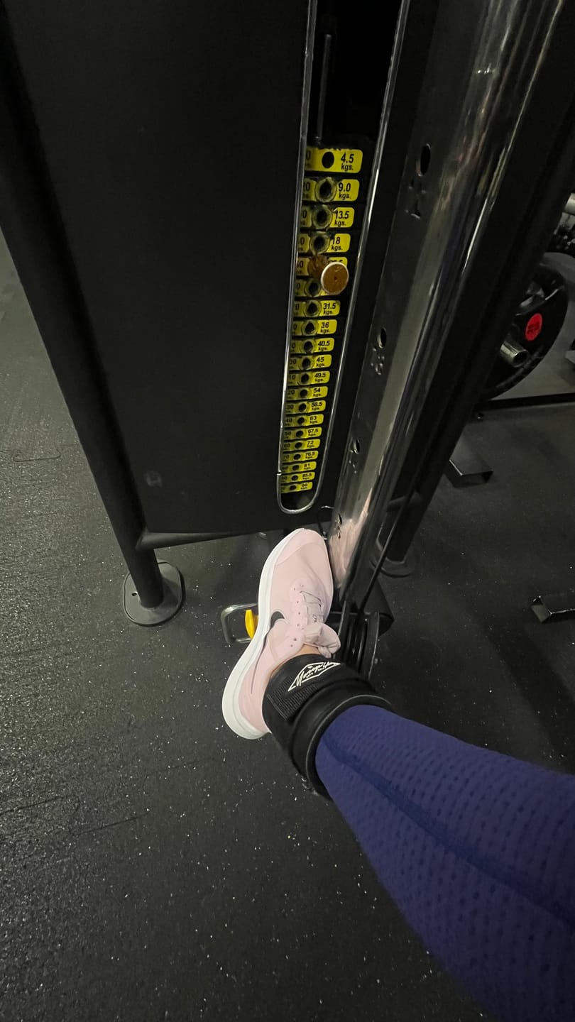 Customer photo review of W615 ankle straps