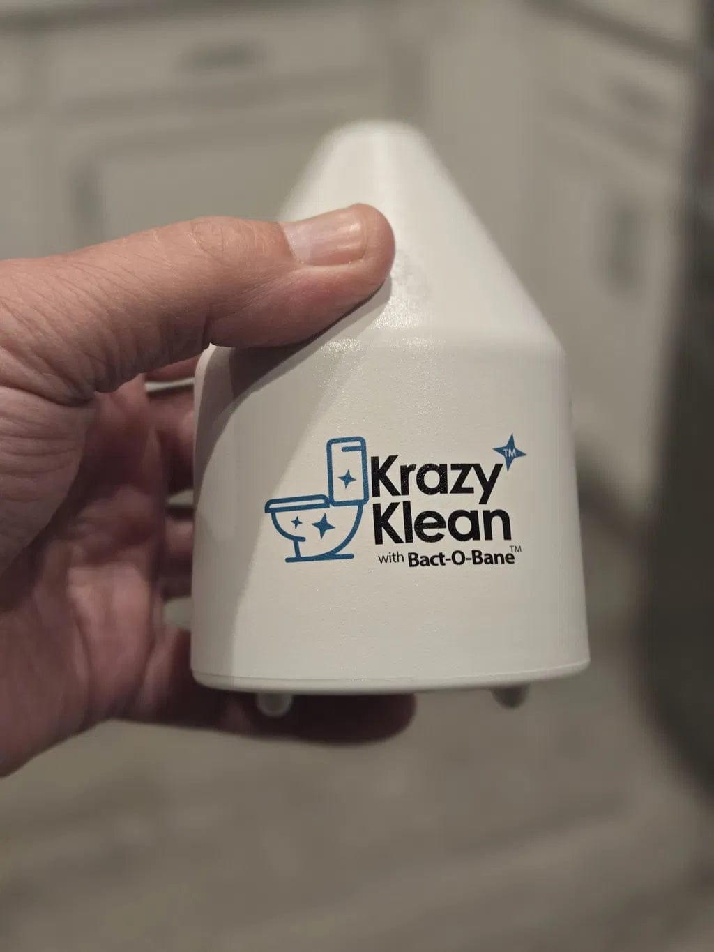 Customer photo review of Krazy Klean  Otomatik Klozet Temizleyici ve Kireç Önleyici Kalkan !
