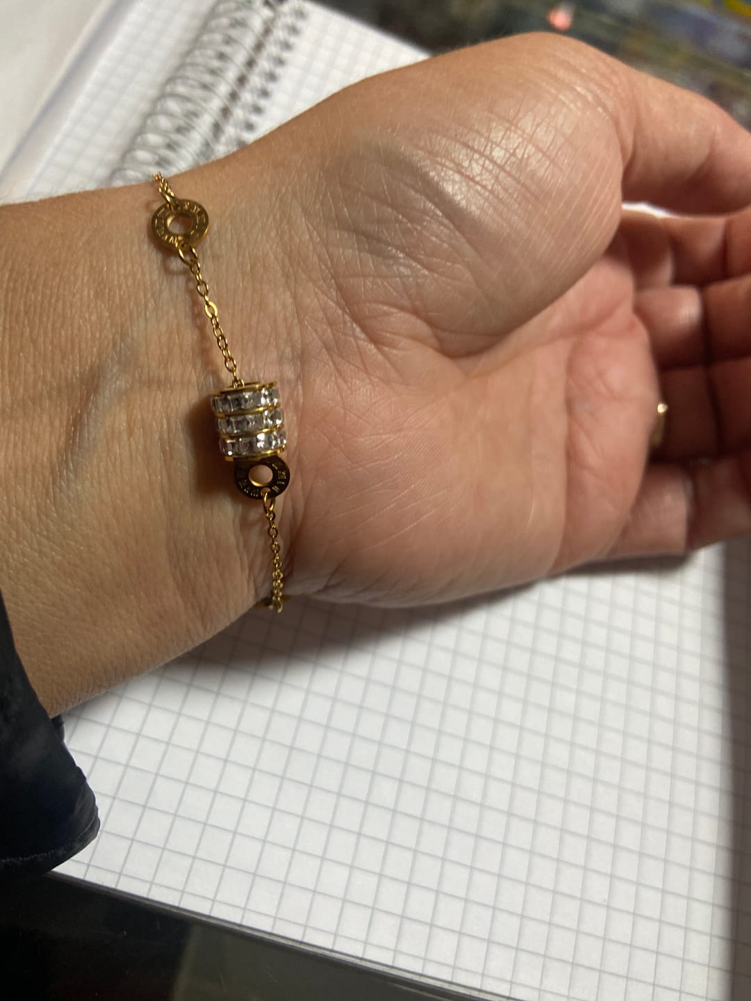 Customer photo review of Bratara Gloria - Gold
