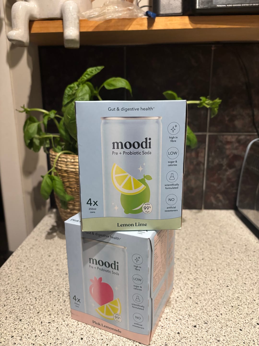 Customer photo review of Pre + Probiotic Soda 4 Pack