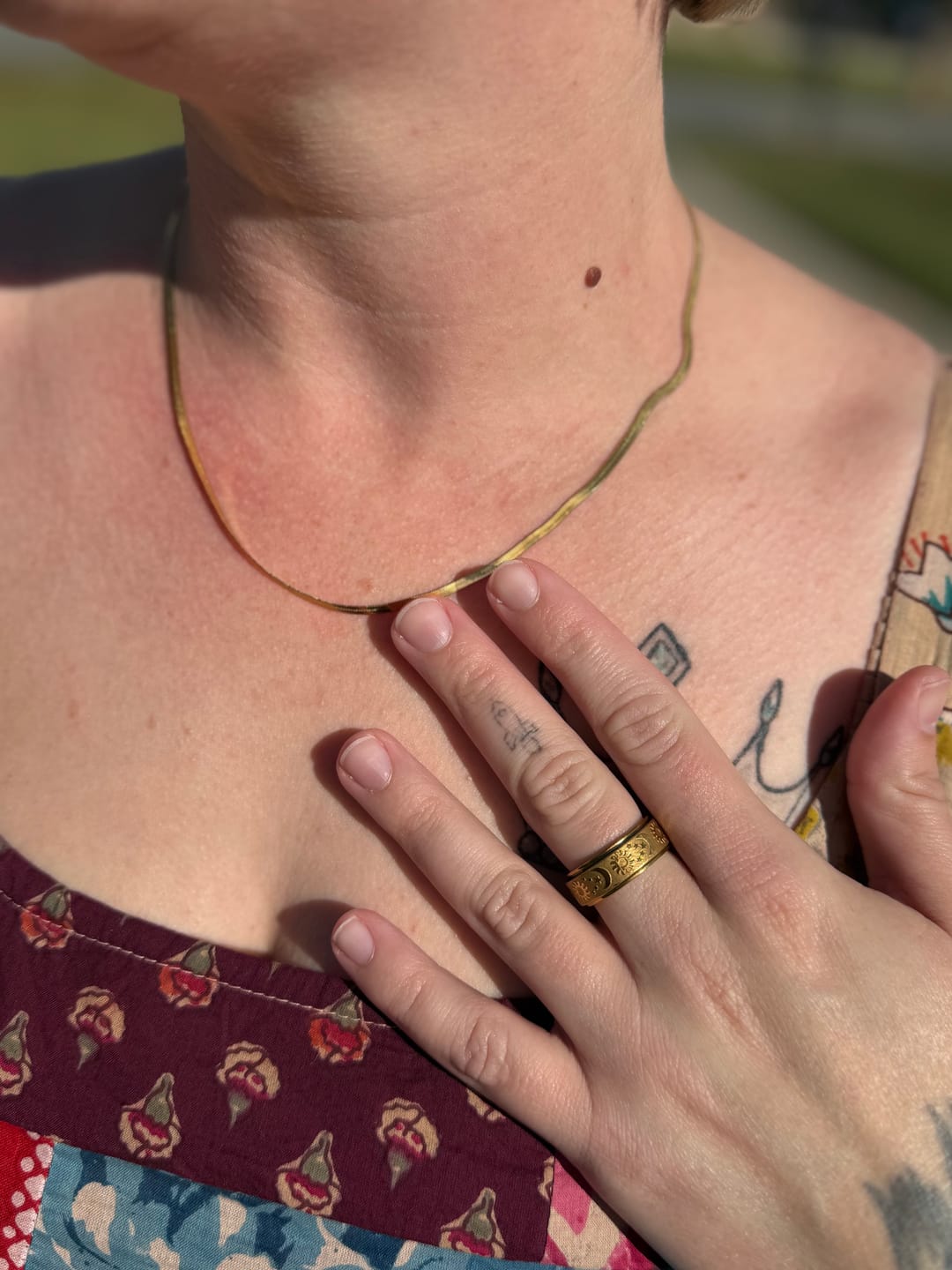 Customer photo review of Spins Celestial Ring
