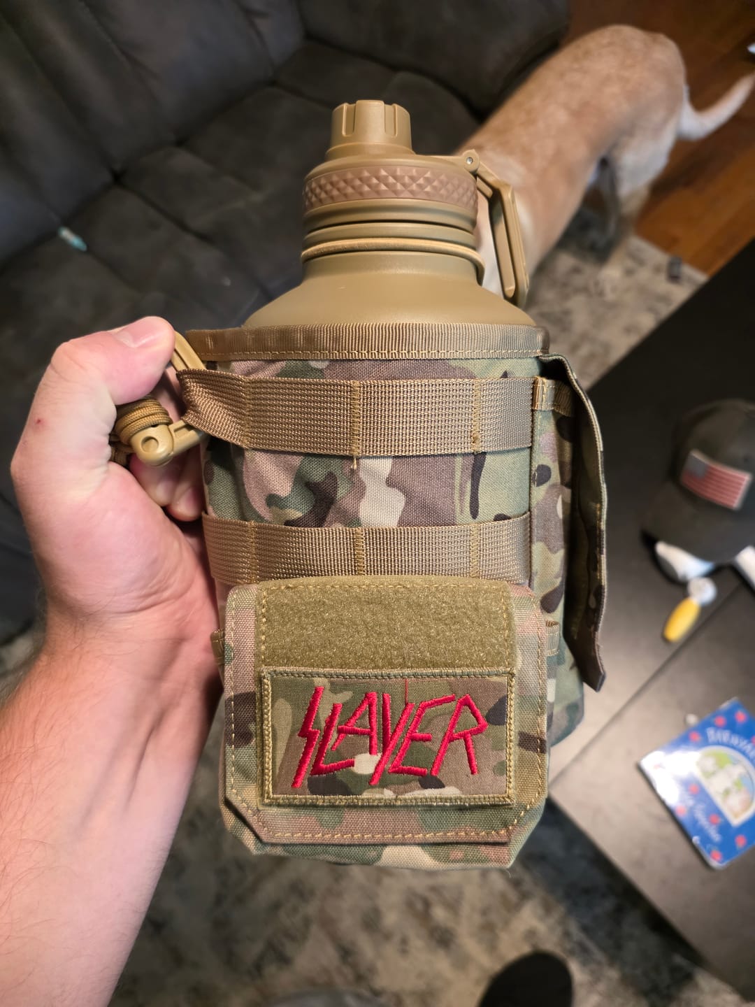 Customer photo review of 64oz Battle Bottle Water Bottles