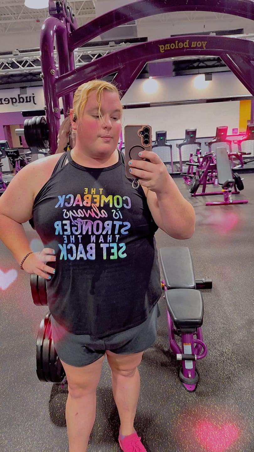 Customer photo review of Grab Bags Rocker Tank Top