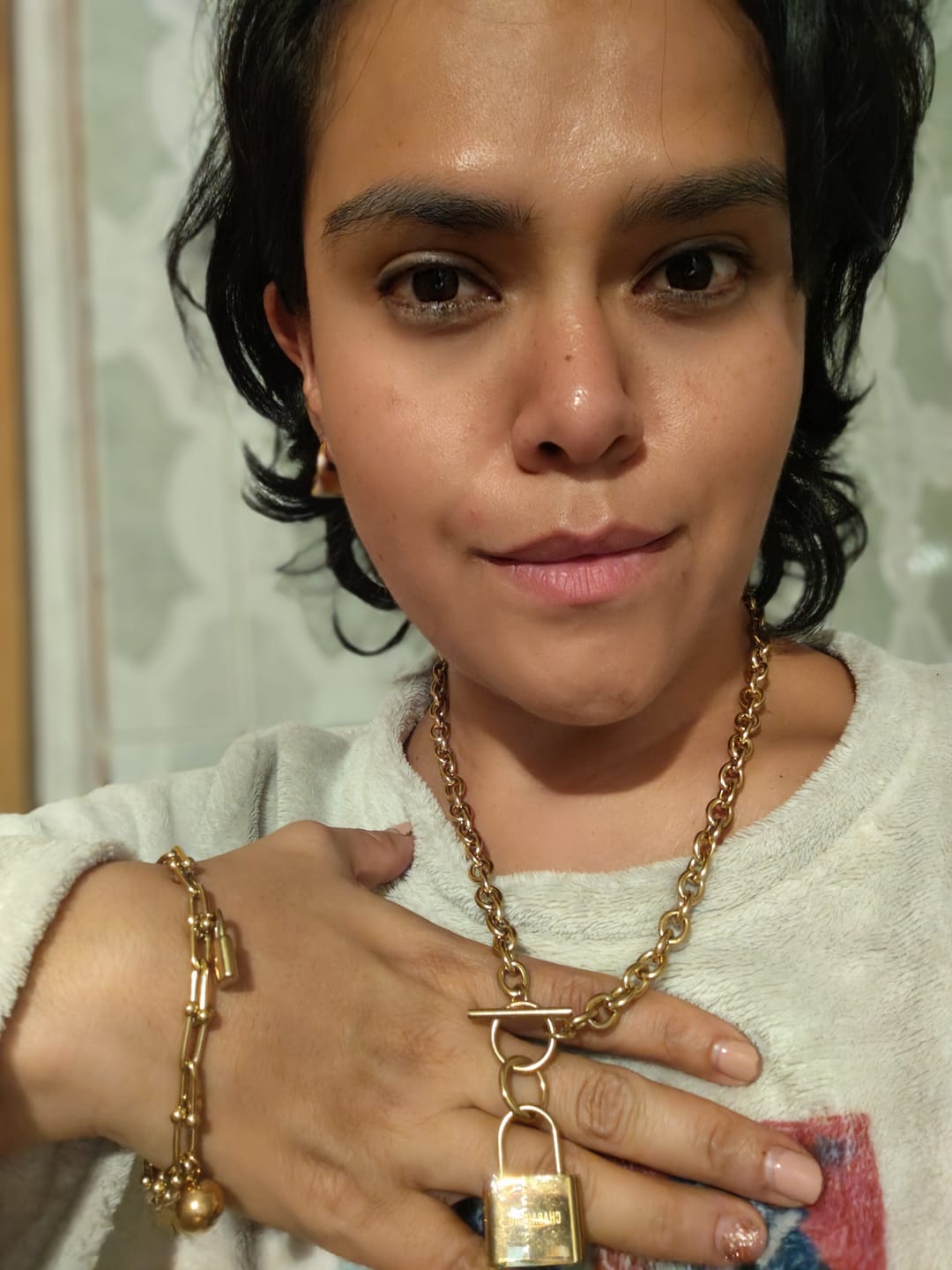 Customer photo review of Collar Candado