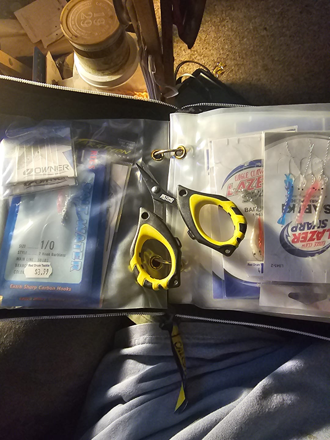 Customer photo review of Mini Scissors for Cutting Braided Fishing Line