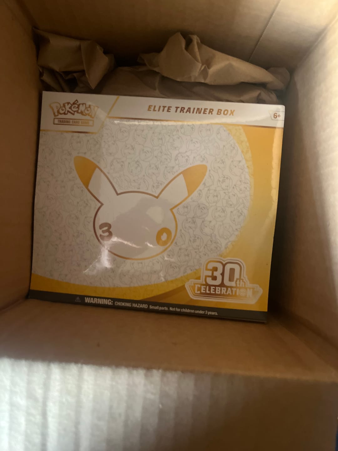 Customer photo review of 30th Celebration Elite Trainer Box
