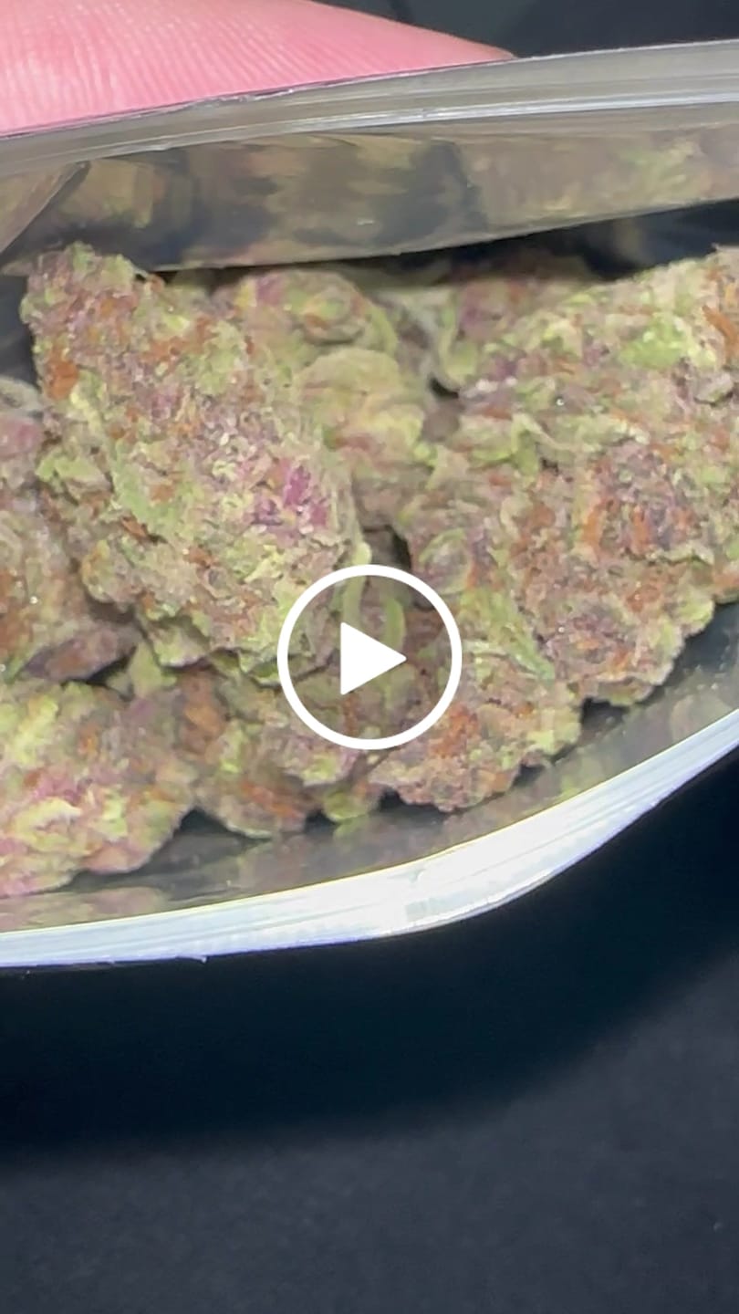 Customer video review of Tropicana Cherry THCA Flower