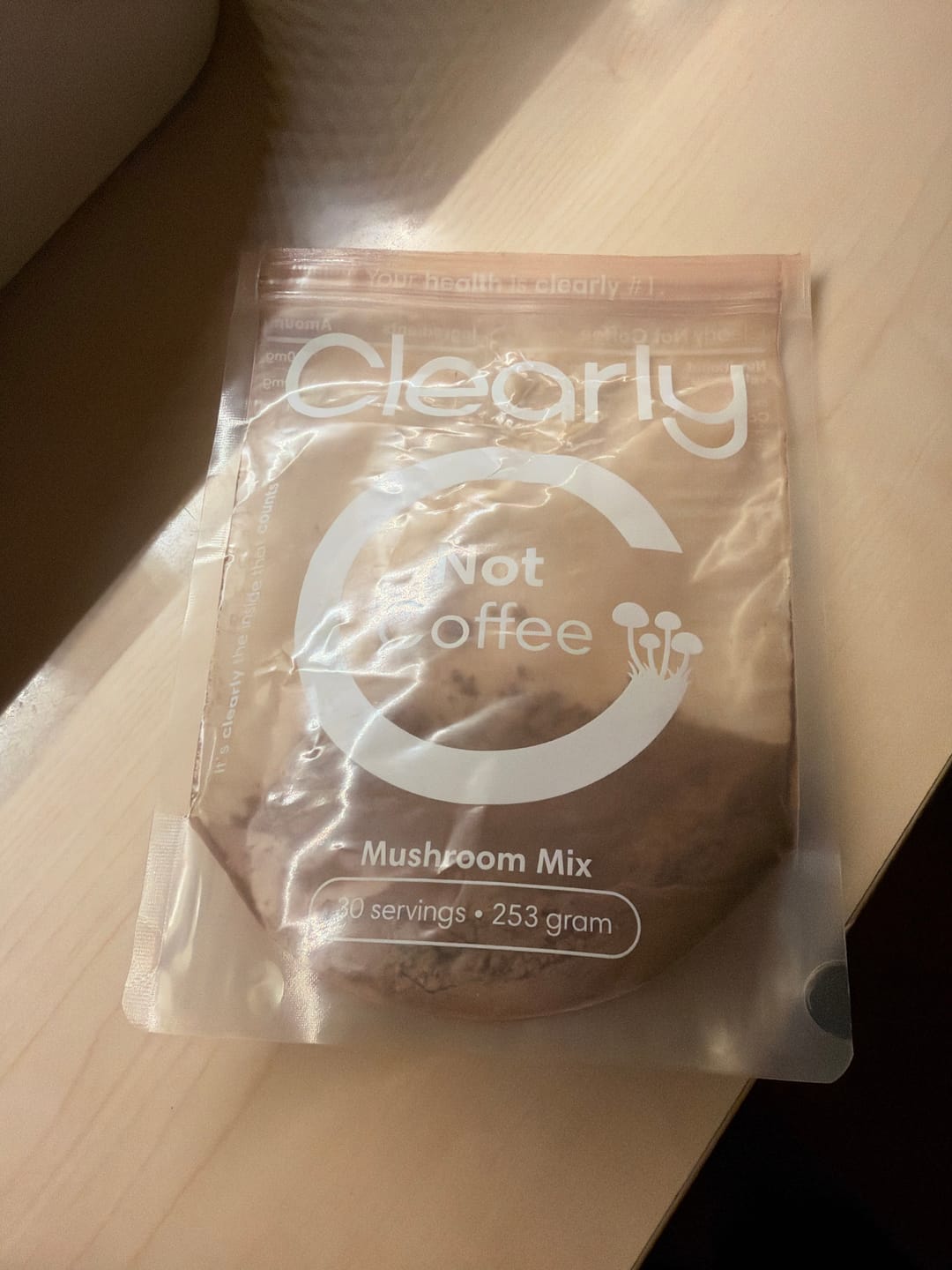Customer photo review of Not Coffee