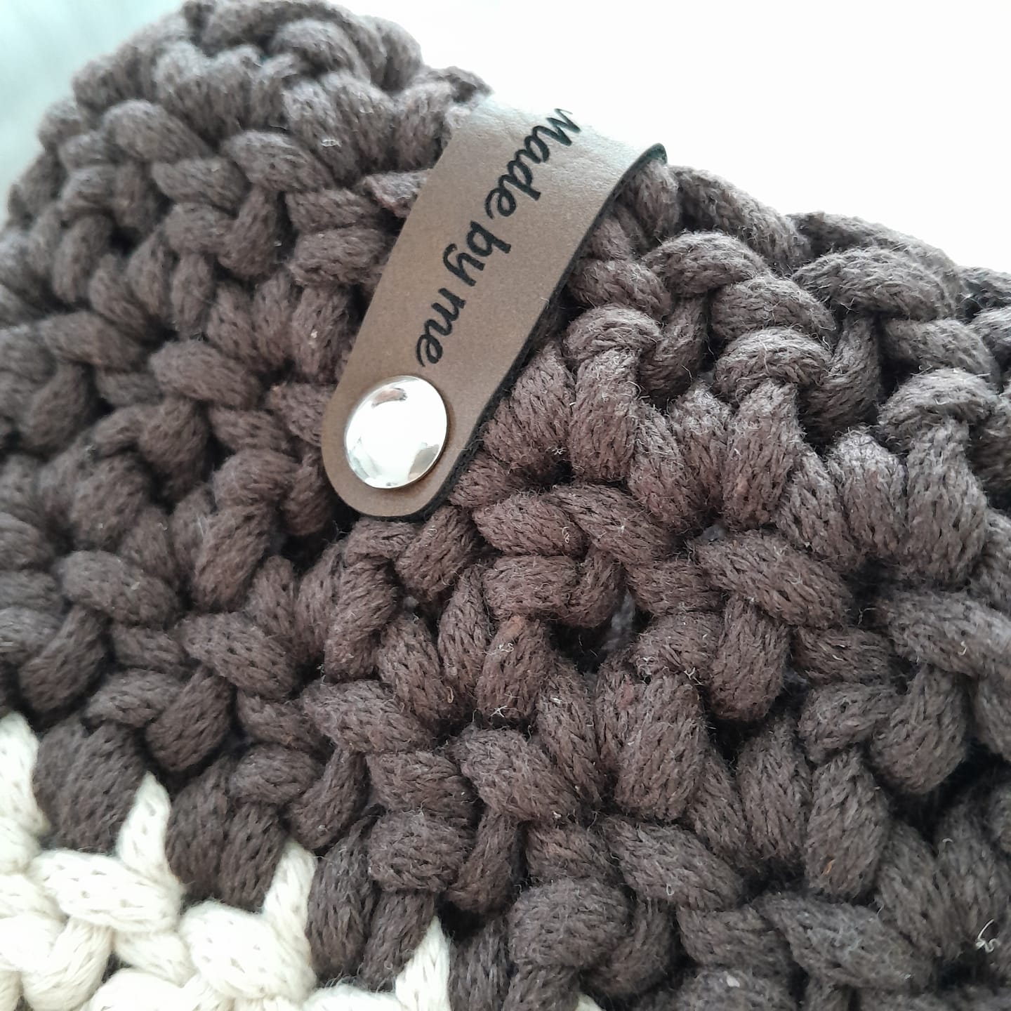Customer photo review of Personalisierte Labels mit Chicago Screws - Kunstleder-Label mit Schrauben