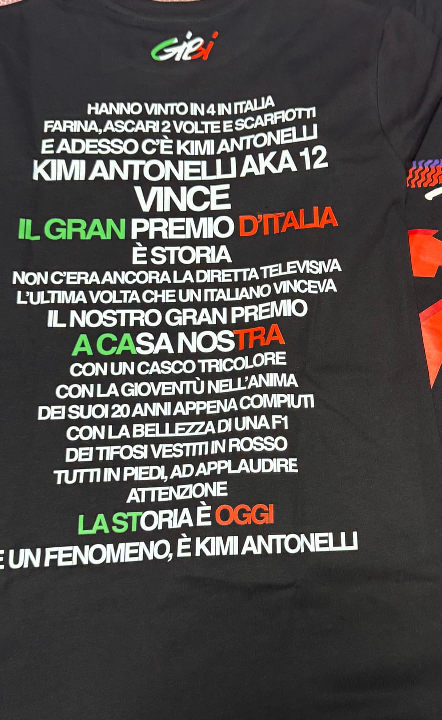 Customer photo review of T-Shirt A CASA NOSTRA