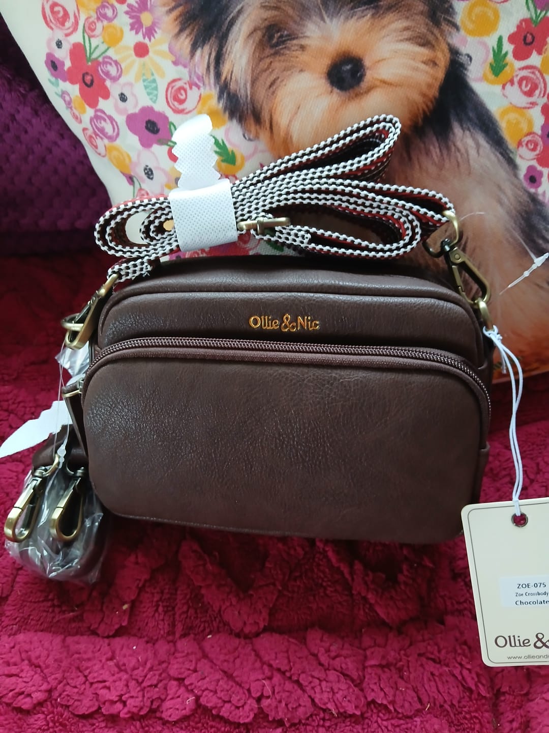 Customer photo review of Zoe Crossbody - Orchid