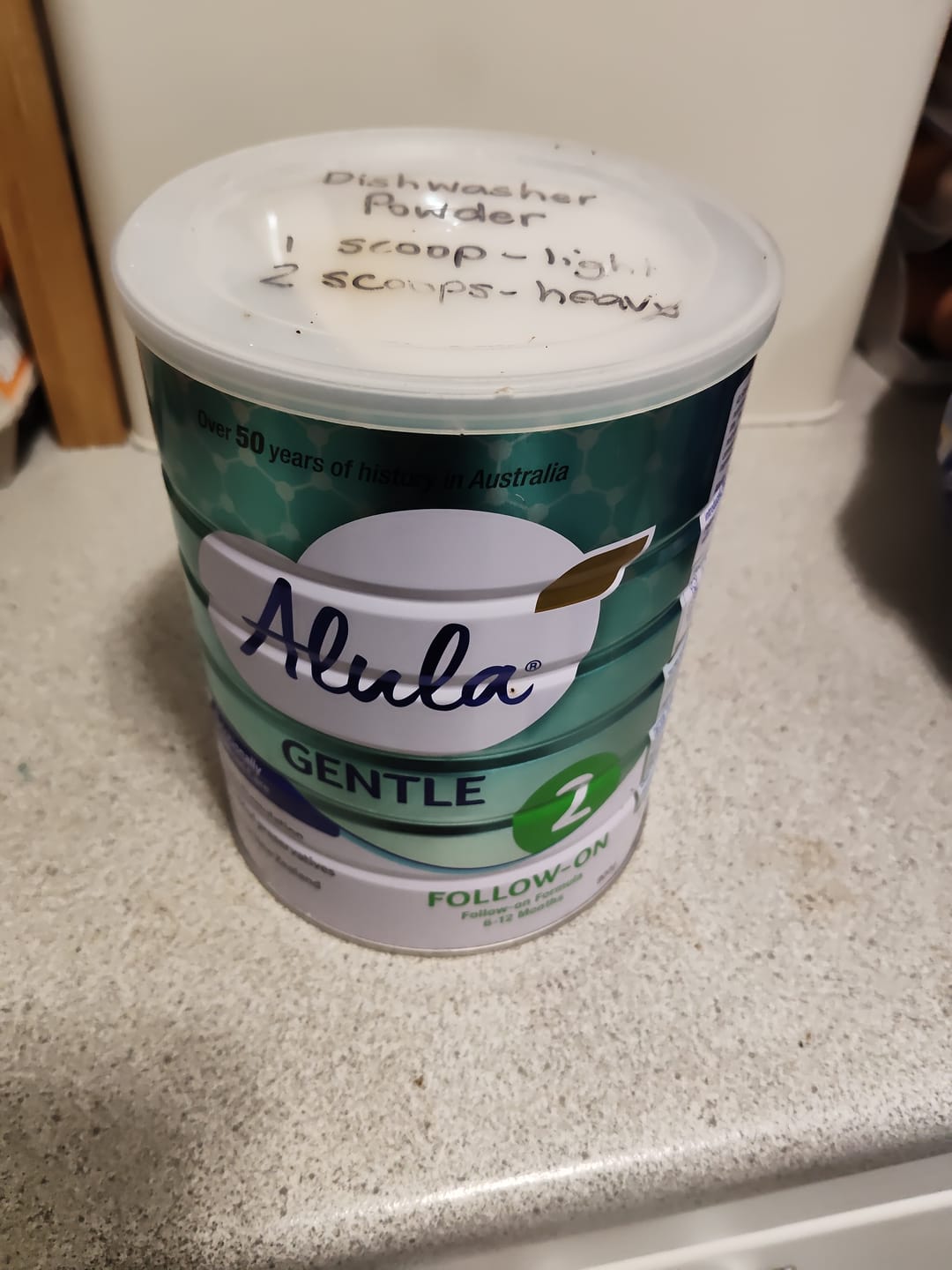 Customer photo review of Dishwashing Powder