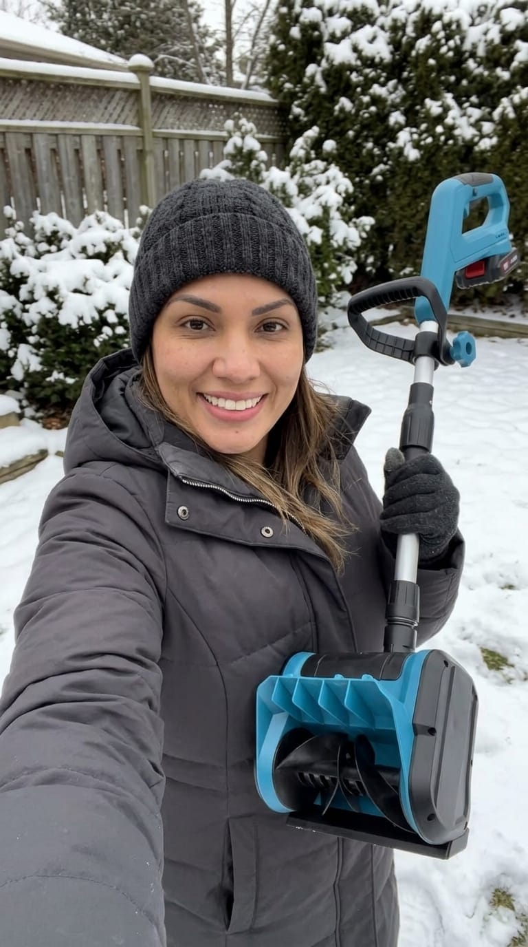 Customer photo review of Elektrische Schneeschaufel