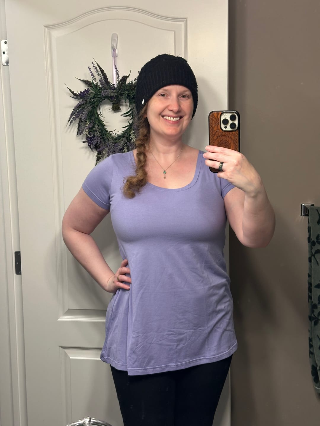 Customer photo review of *Pre-Sale* Scoop Tee