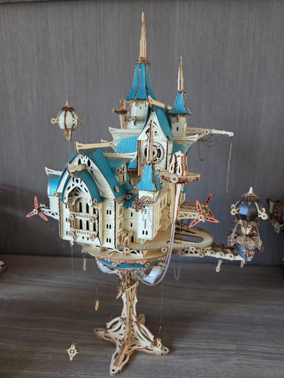 Customer photo review of Rokrgeek Fantasy Steam Castle 3D Wooden Puzzle