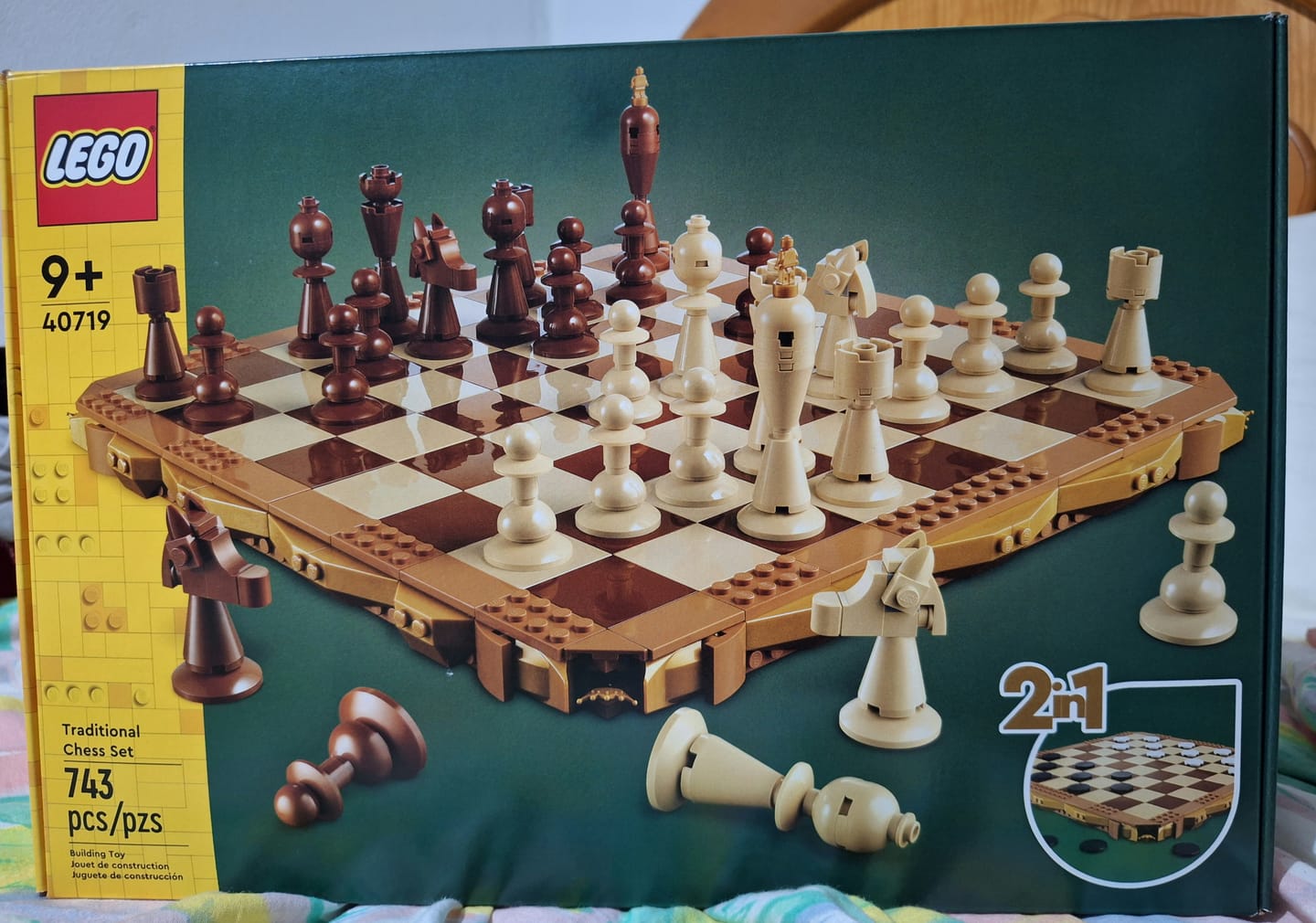Customer photo review of Juego de Ajedrez Clásico