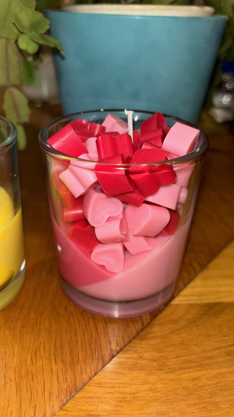 Customer photo review of Vaso para velas de 230 ml