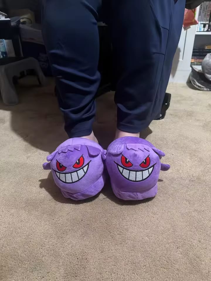 Customer photo review of Pantoufles Ectoplasma