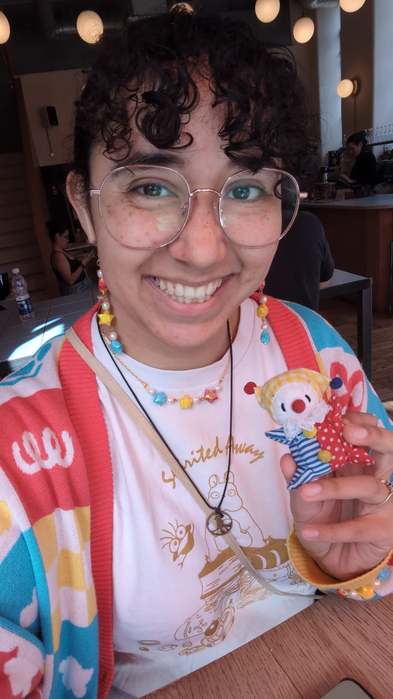 Customer photo review of Clown Cardigan