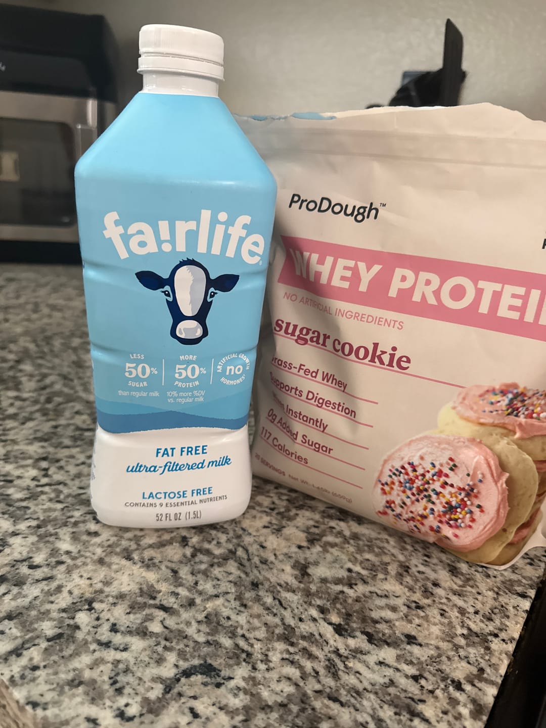 Customer photo review of Gourmet Whey Protein Powders