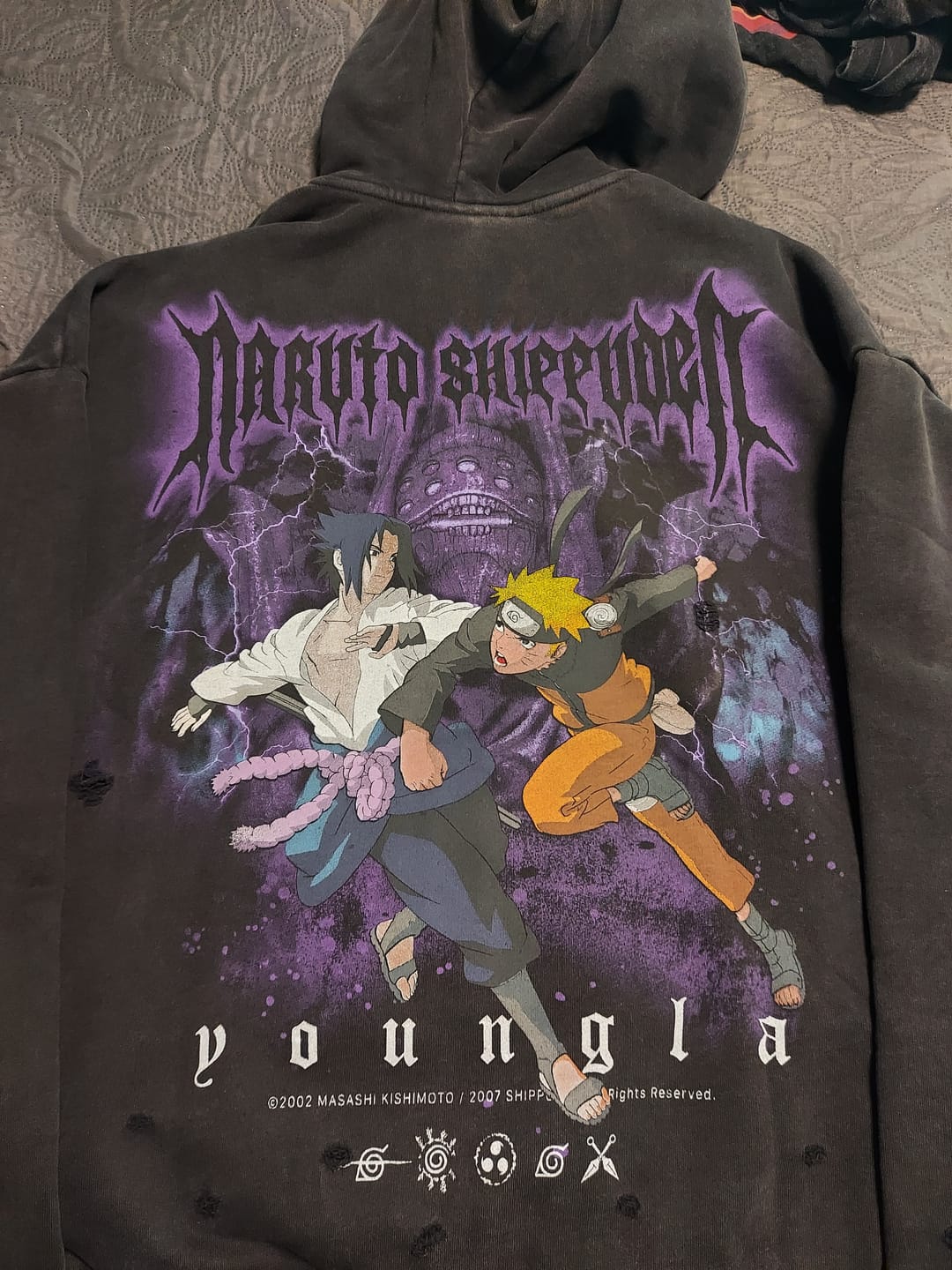 Customer photo review of 5086 - Naruto Zip-Up Hoodies