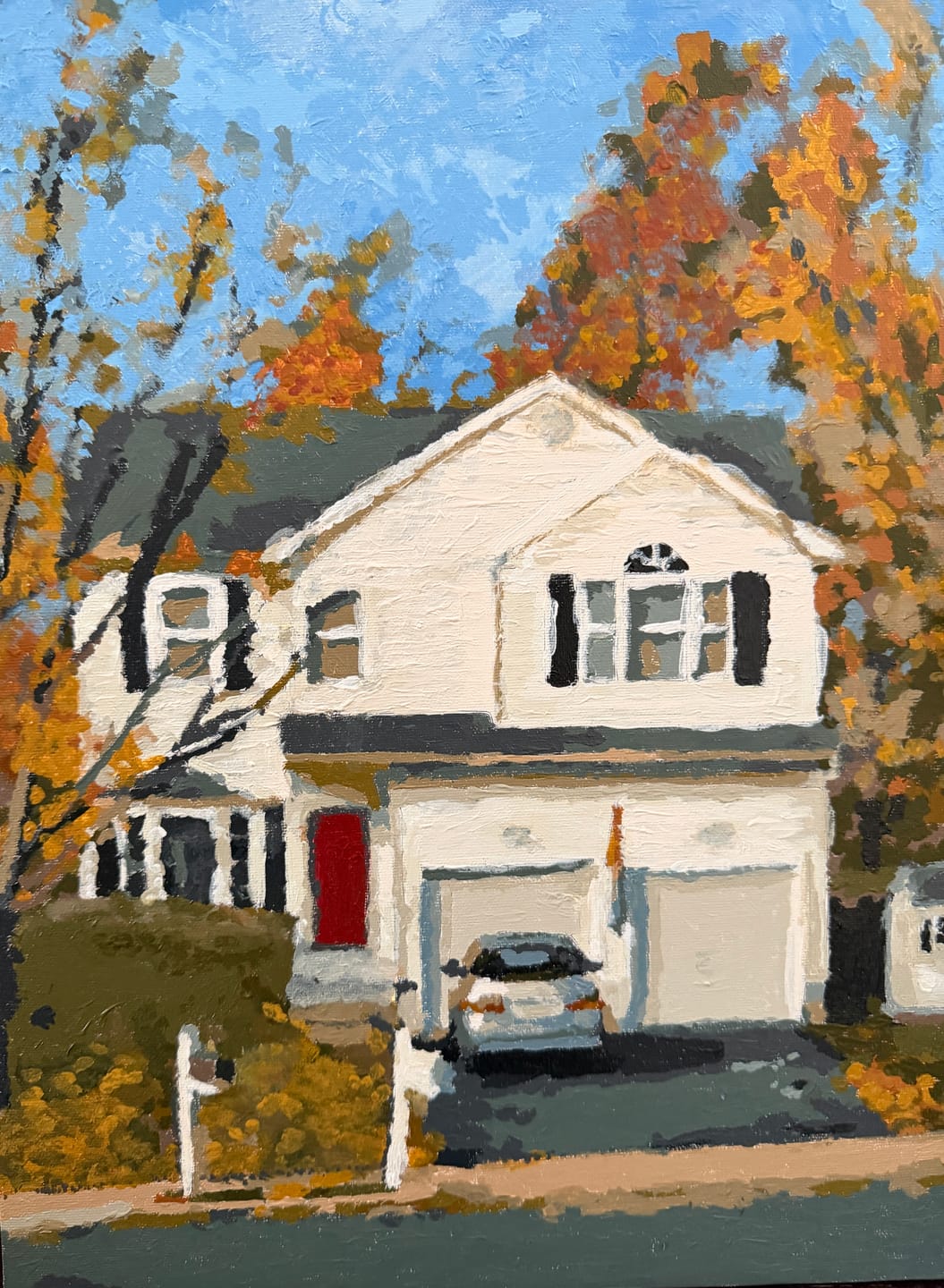 Customer photo review of Custom Paint By Numbers Kit
