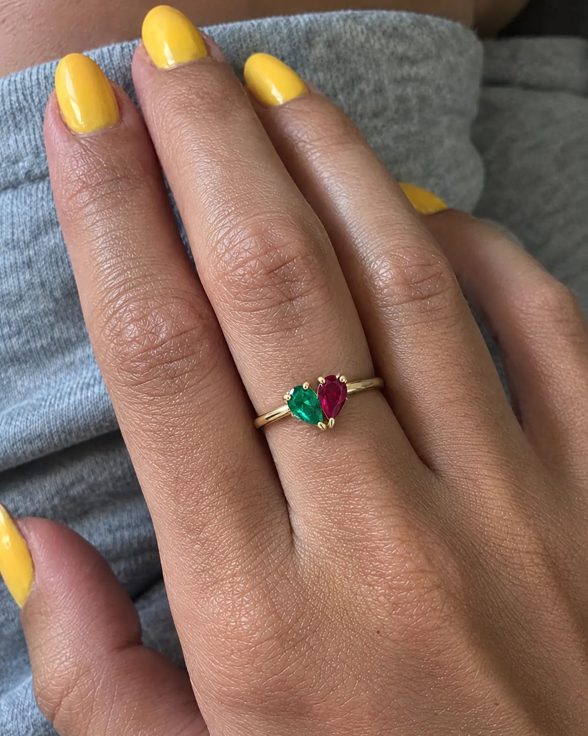 Customer photo review of Bague Liaison
