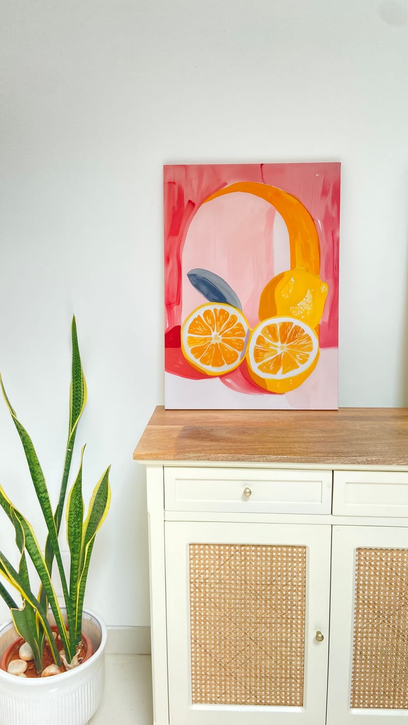Customer photo review of Sunny Bite Aesthetic Wall Poster