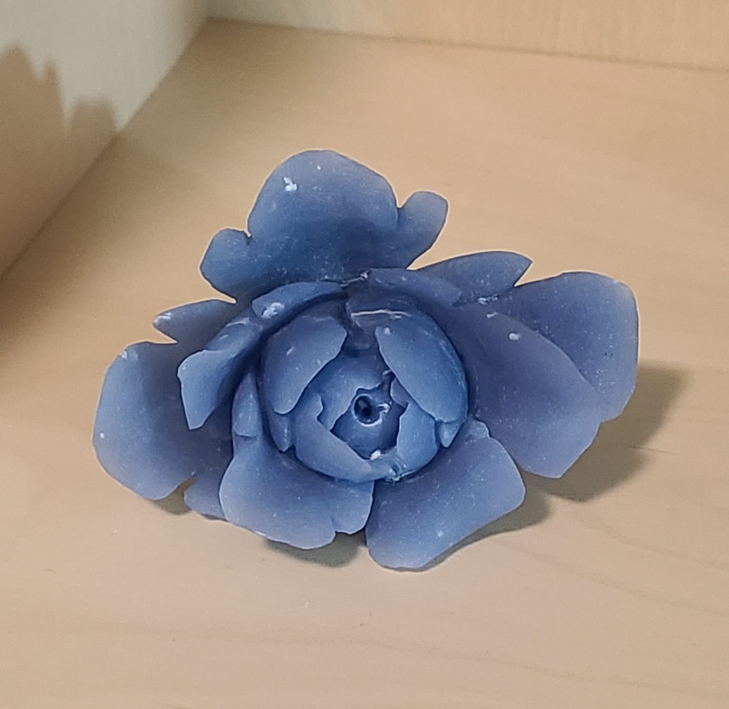 Customer photo review of Unique,Natural Crystal Angelite Peony Flower Carving