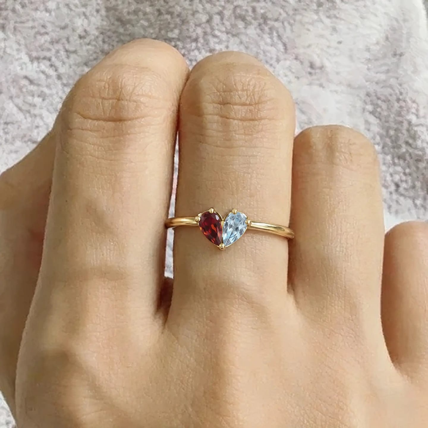 Customer photo review of Bague Liaison