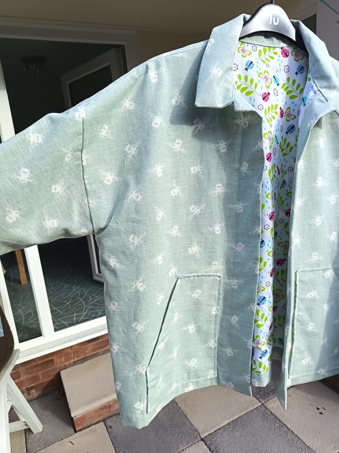 Customer photo review of Ladybird Meadow Polycotton Fabric