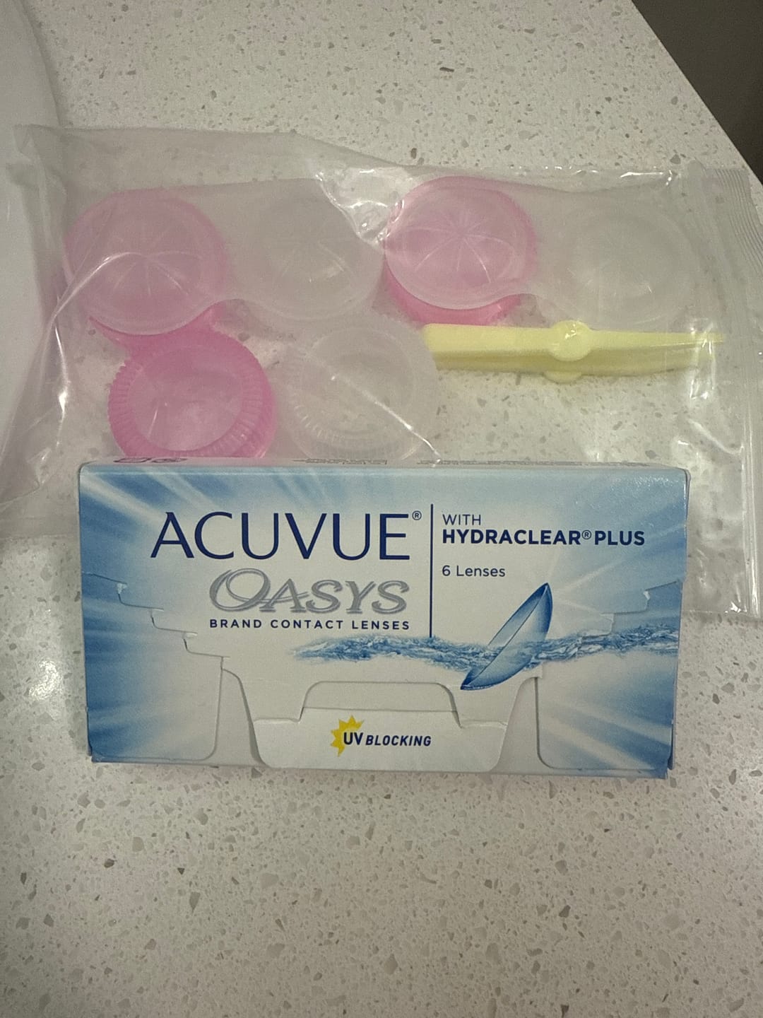 Customer photo review of Acuvue Oasys Contact Lenses (6pcs) Biweekly (Hyperopia)