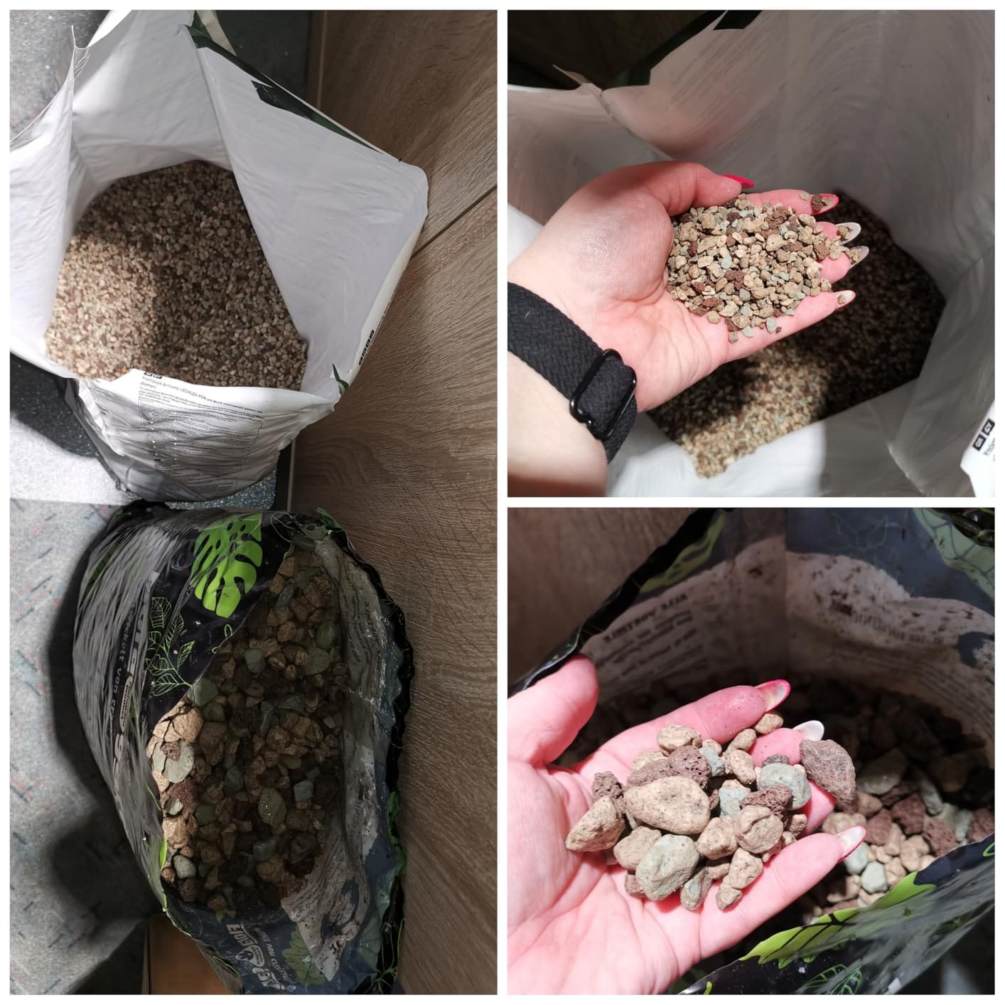 Customer photo review of Floragard Green Jungle Mix, Mineralisches Pflanzengranulat, Mineralische Blumenerde, ohne Torf