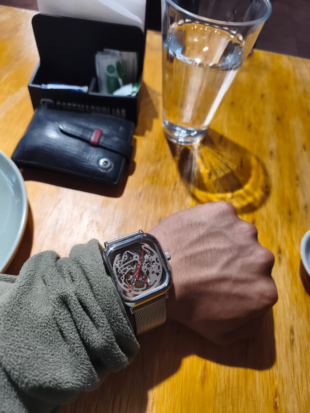 Customer photo review of Reloj Ciga Design C Series Skeleton Automático Acero 40mm Plateado