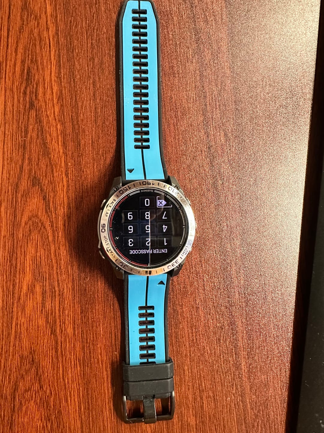 Customer photo review of Garmin Silicone Band - Breathable QuickFit Sports Strap