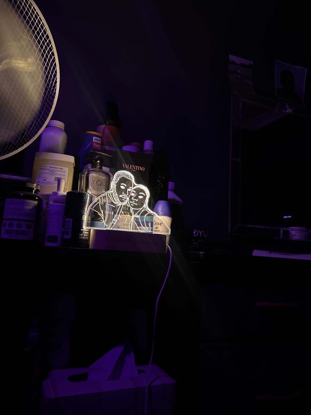 Customer photo review of Custom Photo 3D Lamp