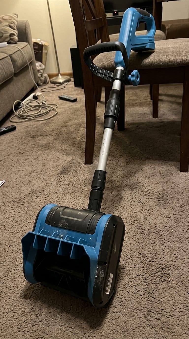 Customer photo review of Elektrische Schneeschaufel