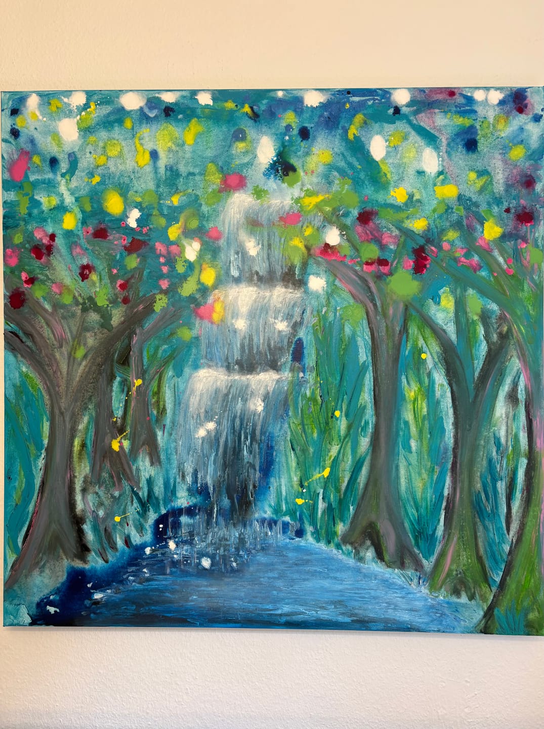 Customer photo review of Aquarylic Mixed-Media Starter Set