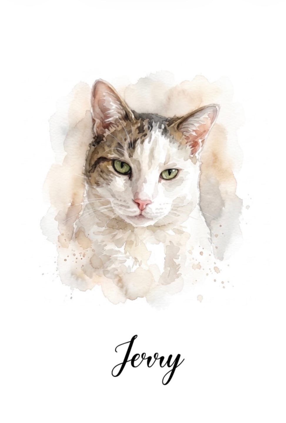 Customer photo review of Euer Familienfoto als Aquarell-Kunstwerk