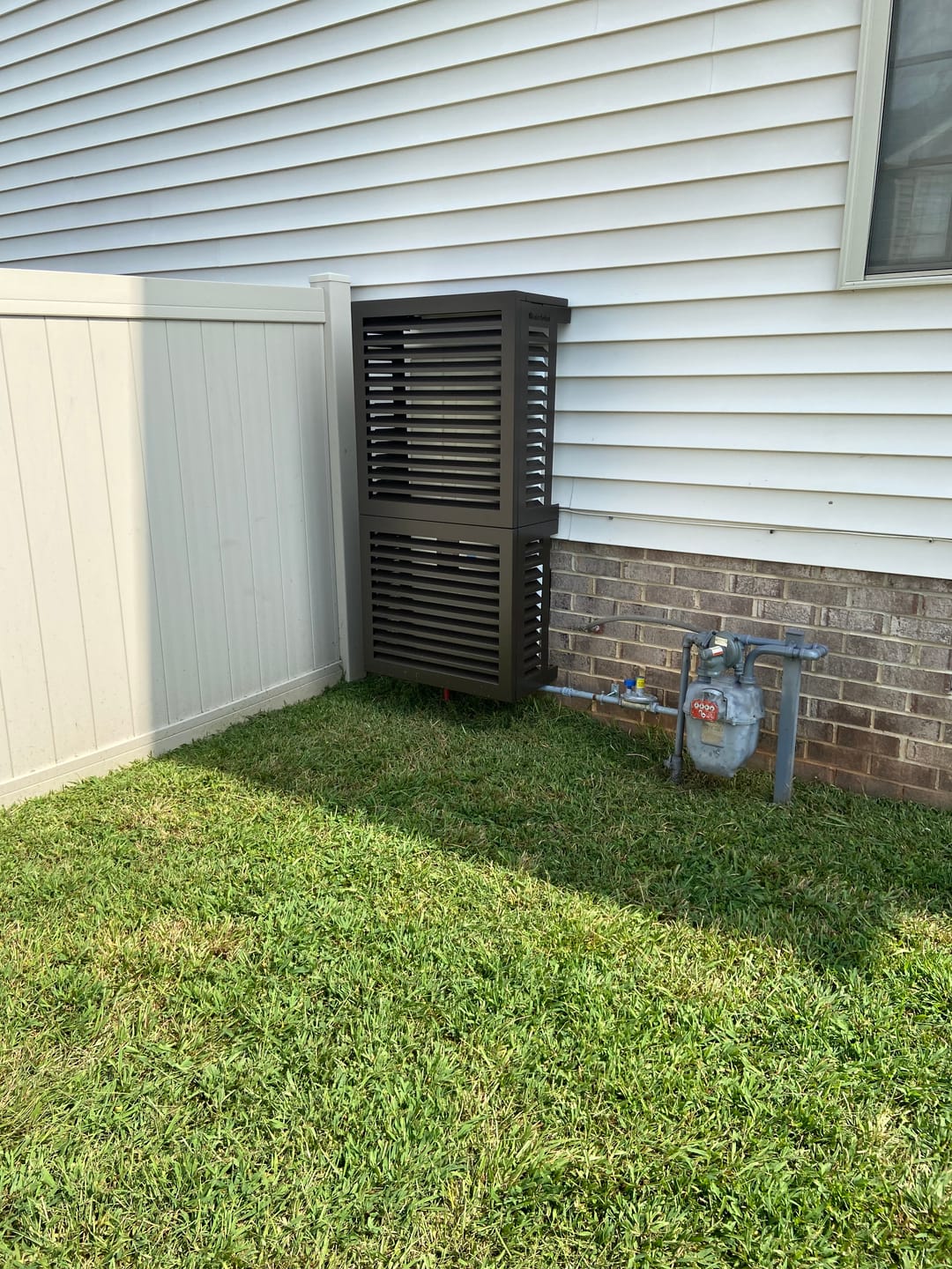Customer photo review of Tankless Water Heater Cover