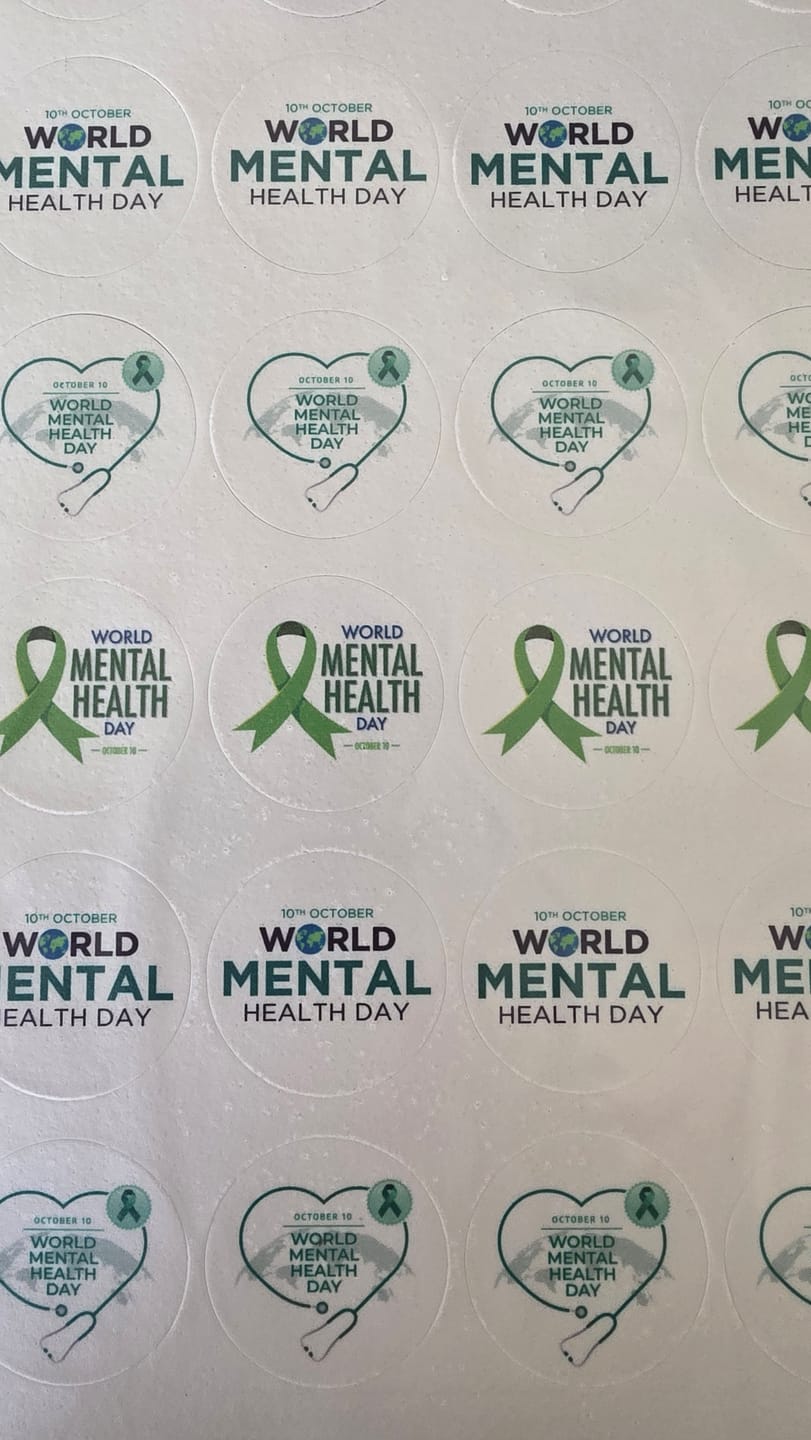 Customer photo review of World Mental Health Day - Edible Icing Images - Pre-cut