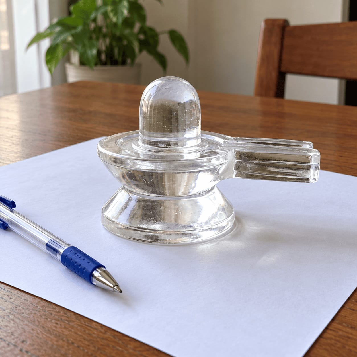 Customer photo review of Sphatik (Crystal) Shivling