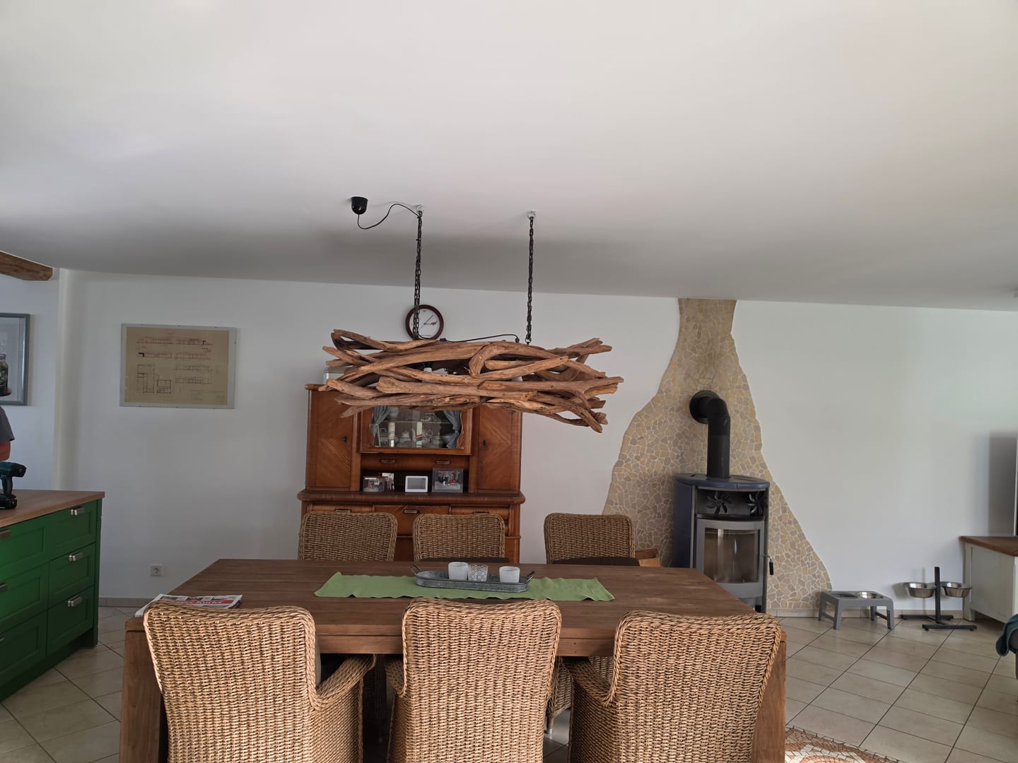 Customer photo review of BLUMA Wurzel Deckenlampe 100-120cm