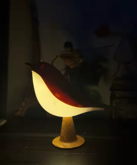 Customer photo review of Bird Table Lamp
