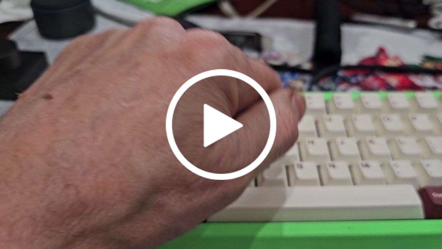 Customer video review of SILLYWORKS X GATERON Type R Tactile Switch Factory Lubed (10PCS)
