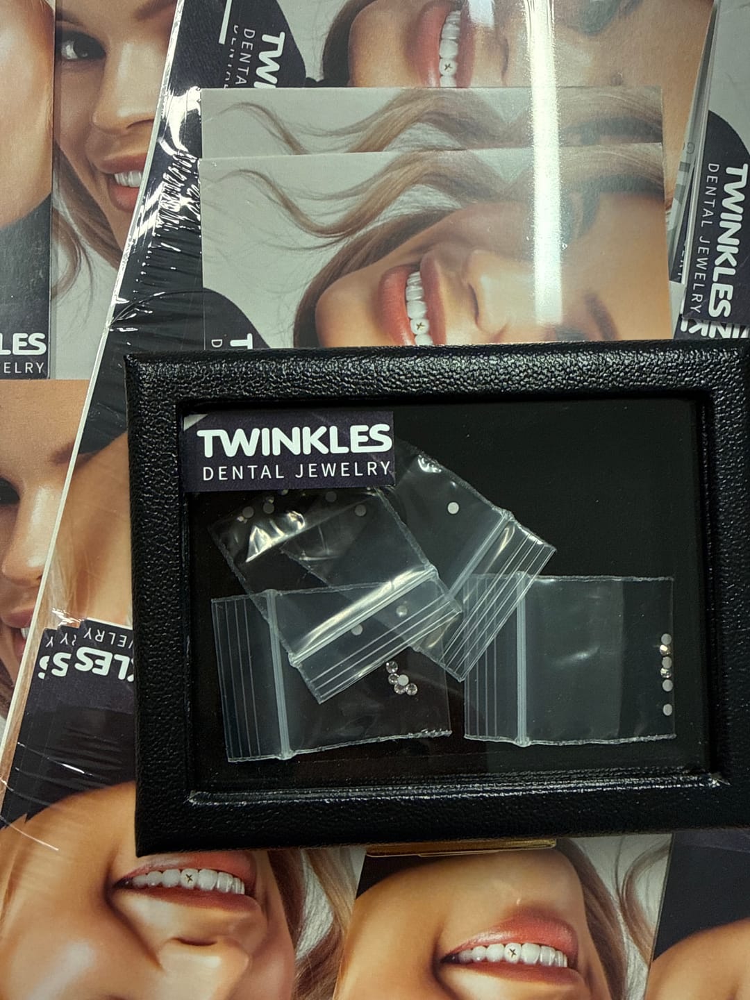 Customer photo review of Twinkles Jewelry Display Box – for 12 Toothgems | Twinkles