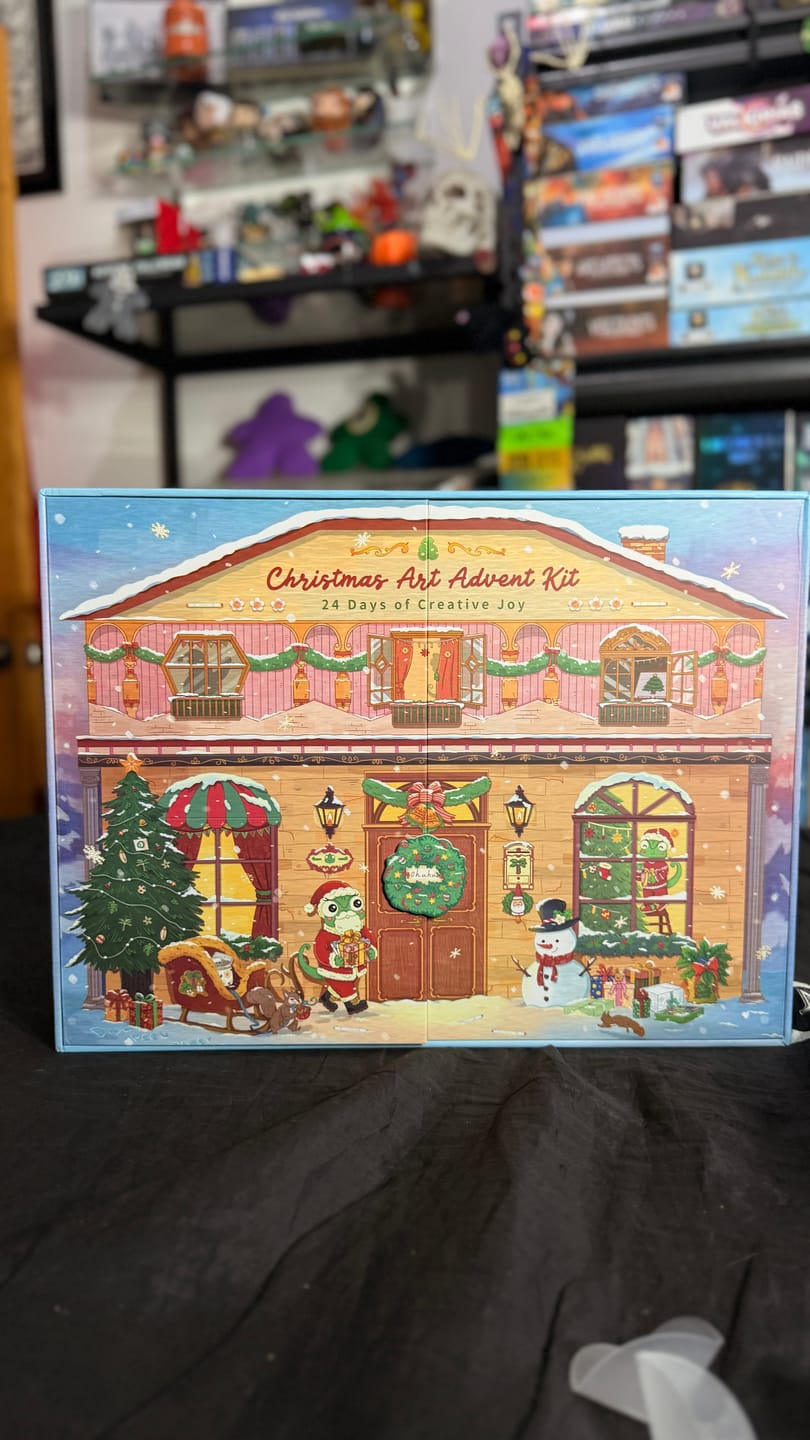 Customer photo review of Ohuhu Christmas Advent Calendar 2026, 24 Days Countdown Gift Kit