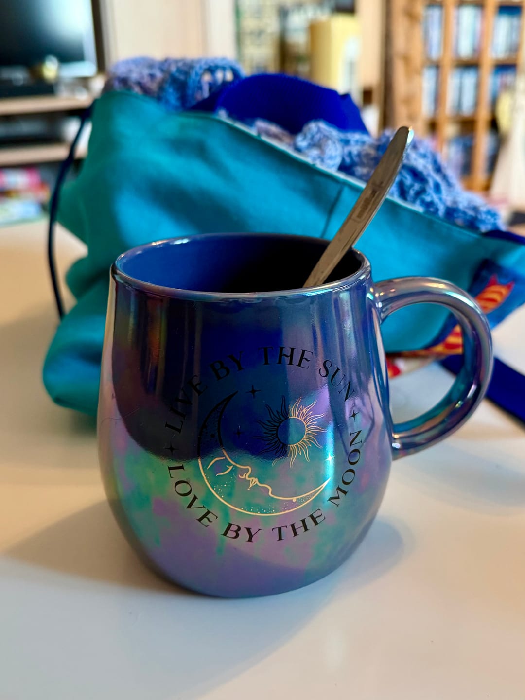 Customer photo review of Sonne & Mond Tasse – Mystischer Schimmer für magische Momente
