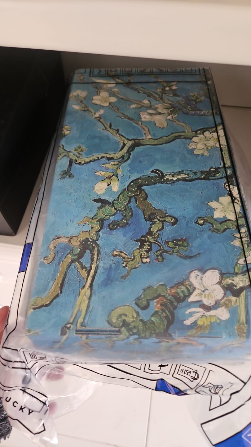 Customer photo review of Van Gogh Landscape Tablo Çanta